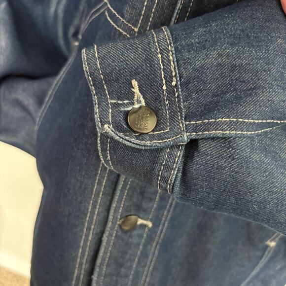 Vintage Marithé François Girbaud denim trucker jacket size large - Picture 7 of 8